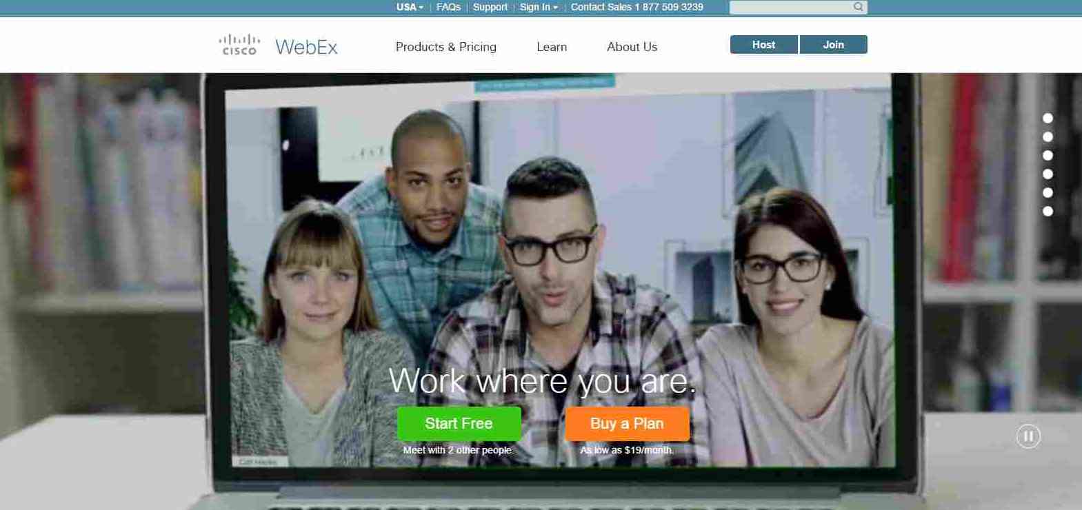 WebEx Video Conferencing and Collaboration 