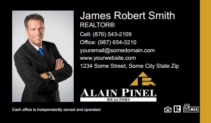 Alain-Pinel-Realtors-Business-Card-Compact-With-Full-Photo-TH07C-P1-L3-D3-Black
