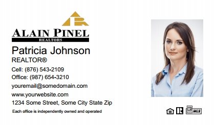 Alain-Pinel-Realtors-Business-Card-Compact-With-Medium-Photo-TH24W-P2-L1-D1-White