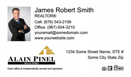 Alain-Pinel-Realtors-Business-Card-Compact-With-Small-Photo-TH04W-P1-L1-D1-White
