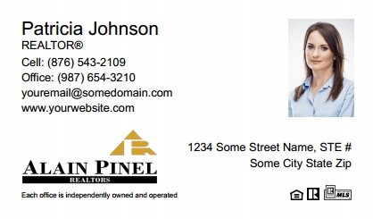 Alain-Pinel-Realtors-Business-Card-Compact-With-Small-Photo-TH05W-P2-L1-D1-White