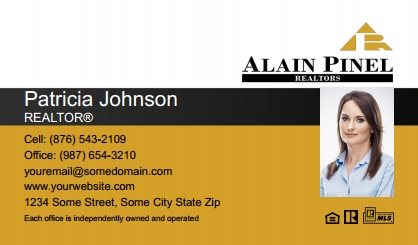Alain-Pinel-Realtors-Business-Card-Compact-With-Small-Photo-TH06C-P2-L1-D1-Black