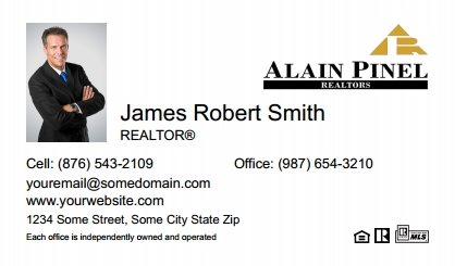 Alain-Pinel-Realtors-Business-Card-Compact-With-Small-Photo-TH15W-P1-L1-D1-White