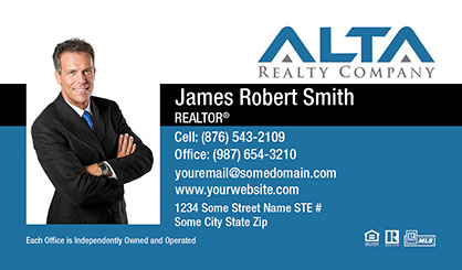 Alta Realty Business Card Labels ARC-BCL-003