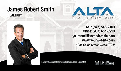 Alta-Realty-Business-Card-Core-With-Medium-Photo-TH61-P1-L1-D3-Black-White-Others