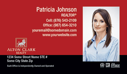 Alton-Clark-Business-Card-Core-With-Full-Photo-TH54-P2-L3-D3-Red-Black