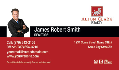 Alton-Clark-Business-Card-Core-With-Small-Photo-TH52-P1-L1-D3-Red-Black-White