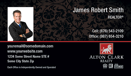 Alton-Clark-Business-Card-Core-With-Small-Photo-TH61-P1-L3-D3-Red-Black-Others