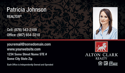 Alton-Clark-Business-Card-Core-With-Small-Photo-TH61-P2-L3-D3-Red-Black-Others