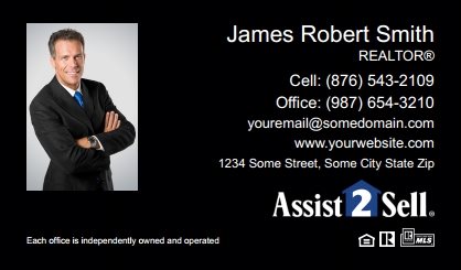 Assist2Sell-Business-Card-Compact-With-Medium-Photo-TH10B-P1-L3-D3-Black
