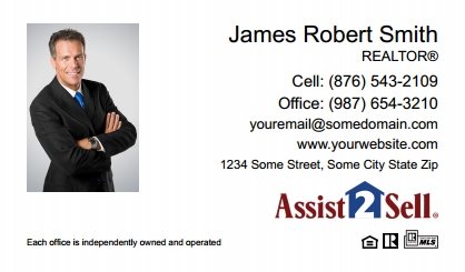 Assist2Sell-Business-Card-Compact-With-Medium-Photo-TH10W-P1-L1-D1-White