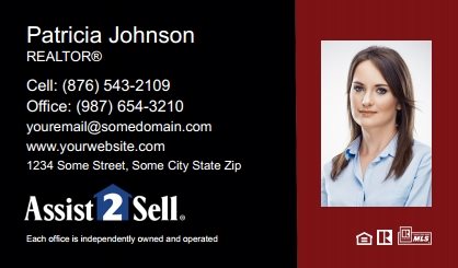 Assist2Sell-Business-Card-Compact-With-Medium-Photo-TH18C-P2-L3-D3-Red-Black