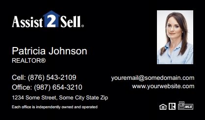 Assist2Sell-Business-Card-Compact-With-Small-Photo-TH02B-P2-L3-D3-Black