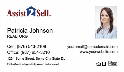 Assist2Sell-Business-Card-Compact-With-Small-Photo-TH02W-P2-L1-D1-White