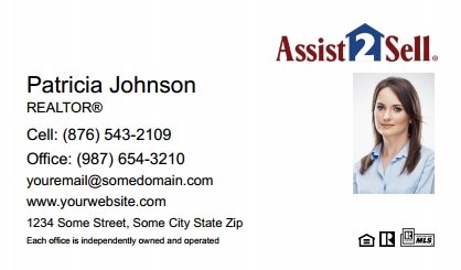 Assist2Sell-Business-Card-Compact-With-Small-Photo-TH06W-P2-L1-D1-White