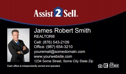 Assist2Sell-Business-Card-Compact-With-Small-Photo-TH13C-P1-L3-D3-Black-Red-Blue