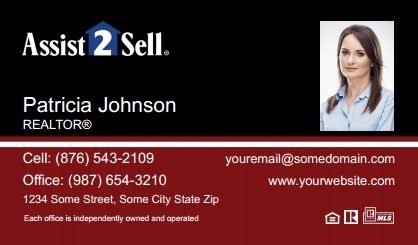 Assist2Sell-Business-Card-Compact-With-Small-Photo-TH26C-P2-L3-D3-Black-Red-White