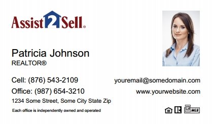 Assist2Sell-Business-Card-Compact-With-Small-Photo-TH26W-P2-L1-D1-White