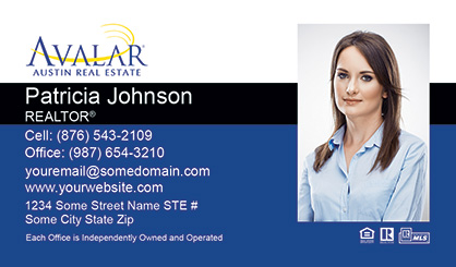 Avalar-Business-Card-Core-With-Full-Photo-TH52-P2-L1-D3-Blue-Black-White