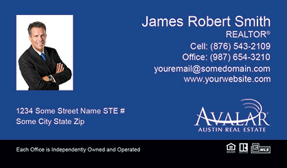 Avalar-Business-Card-Core-With-Small-Photo-TH54-P1-L3-D3-Blue-Black