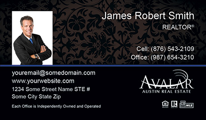 Avalar-Business-Card-Core-With-Small-Photo-TH61-P1-L3-D3-Blue-Black-Others