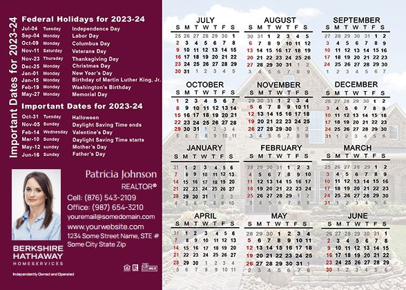 Berkshire Hathaway Calendar Magnet 4.25X6 BH-CALMAG4256-018
