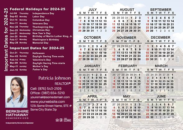Berkshire Hathaway Calendar Magnet 4.25X6 BH-CALMAG4256-018