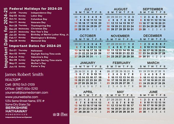 Berkshire Hathaway Calendar Magnet 4.25X6 BH-CALMAG4256-023