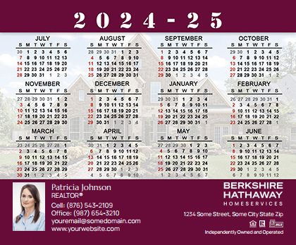 Berkshire Hathaway Calendar Magnet 3.5X4 BH-CALMAG3540-010