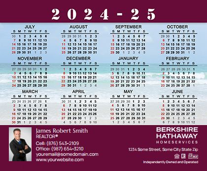 Berkshire Hathaway Calendar Magnet 3.5X4 BH-CALMAG3540-011