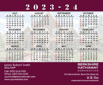 Berkshire Hathaway Calendar Magnet 3.5X4 BH-CALMAG3540-014