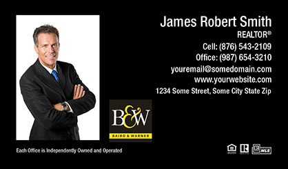 Baird and Warner Business Card Magnets BNW-BCM-009