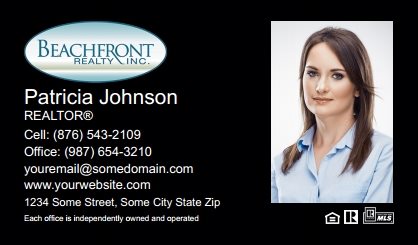 Beachfront Realty Business Cards BRI-BC-004