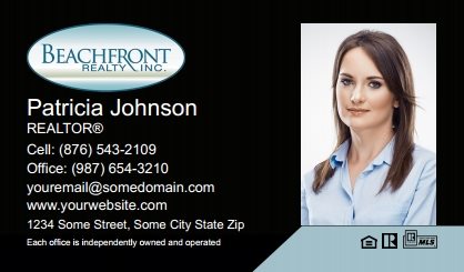 Beachfront Realty Business Card Magnets BRI-BCM-005