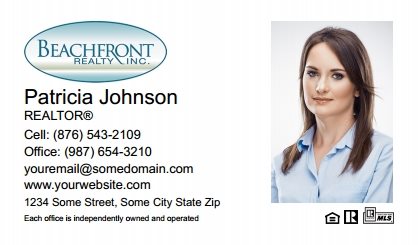 Beachfront Realty Business Cards BRI-BC-006