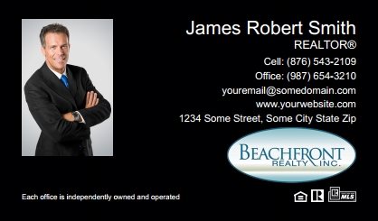 Beachfront-Realty-Business-Card-Compact-With-Medium-Photo-TH10B-P1-L1-D3-Black
