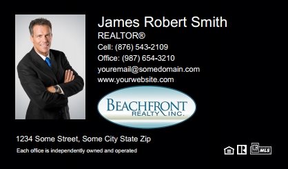 Beachfront-Realty-Business-Card-Compact-With-Medium-Photo-TH19B-P1-L1-D3-Black