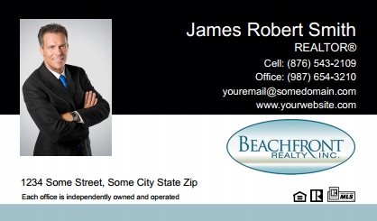 Beachfront-Realty-Business-Card-Compact-With-Medium-Photo-TH20C-P1-L1-D1-Blue-Black-White