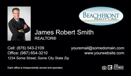 Beachfront-Realty-Business-Card-Compact-With-Small-Photo-TH01B-P1-L1-D3-Black