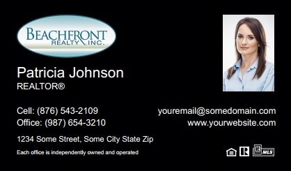 Beachfront-Realty-Business-Card-Compact-With-Small-Photo-TH02B-P2-L1-D3-Black
