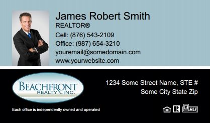Beachfront-Realty-Business-Card-Compact-With-Small-Photo-TH04C-P1-L1-D3-Black-Blue-White