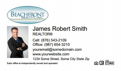 Beachfront-Realty-Business-Card-Compact-With-Small-Photo-TH12W-P1-L1-D1-White