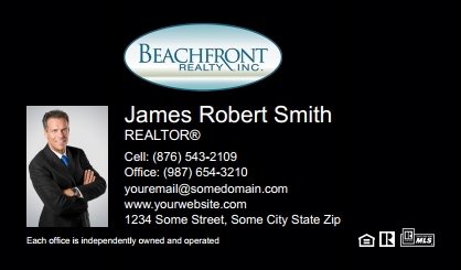 Beachfront-Realty-Business-Card-Compact-With-Small-Photo-TH13B-P1-L1-D3-Black