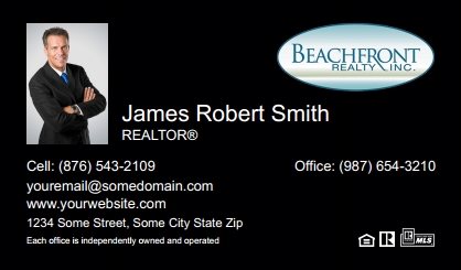 Beachfront-Realty-Business-Card-Compact-With-Small-Photo-TH14B-P1-L1-D3-Black