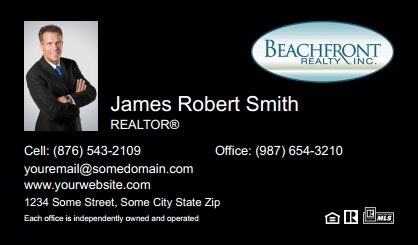 Beachfront-Realty-Business-Card-Compact-With-Small-Photo-TH15B-P1-L1-D3-Black
