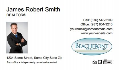 Beachfront-Realty-Business-Card-Compact-With-Small-Photo-TH21W-P1-L1-D1-White