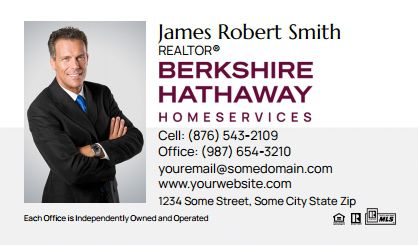 Berkshire Hathaway Business Card Magnets BH-BCM-001