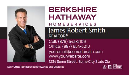 Berkshire Hathaway Business Card Magnets BH-BCM-003
