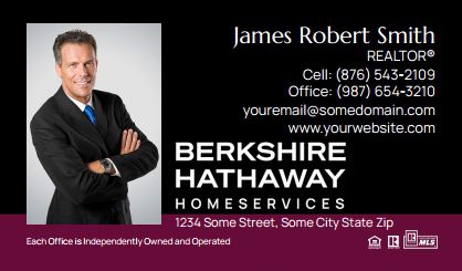 Berkshire Hathaway Business Card Labels BH-BCL-007