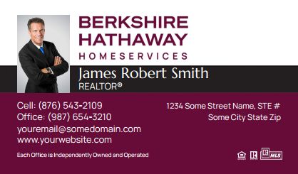 Berkshire-Hathaway-Business-Card-Compact-With-Small-Photo-TH2-P1-L1-D3-Cabernet-Black-White
